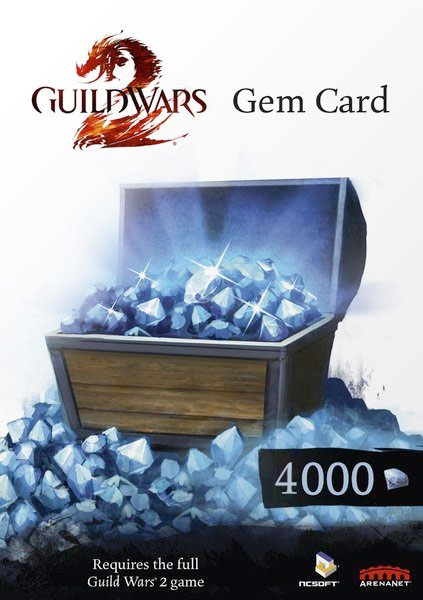 Guild Wars 2 - 4.000 Gems Guild Wars 2 - 4.000 Gems