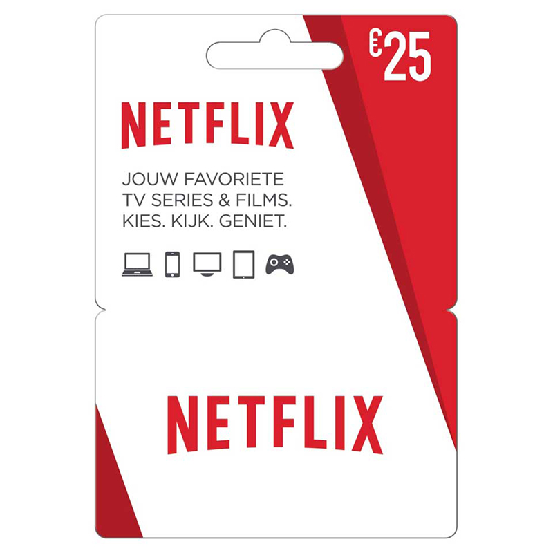 Netflix Gift Card 25 Euro Netflix Gift Card 25 Euro