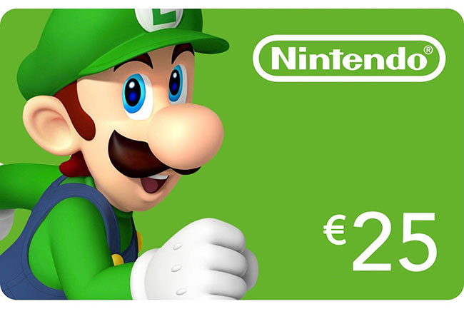 Nintendo eShop Card 25 euro Nintendo eShop Card 25 euro
